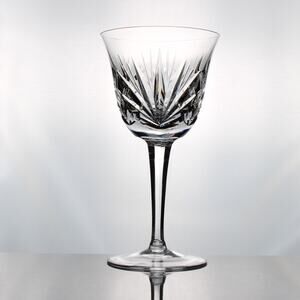 7pc. Vintage PASCO Bavaria Germany Crystal Wine glasses Cherrywood Pattern